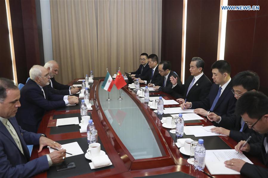 KAZAKHSTAN-CHINA-IRAN-FM-MEETING