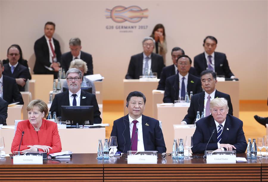 GERMANY-HAMBURG-CHINA-XI JINPING-G20 SUMMIT