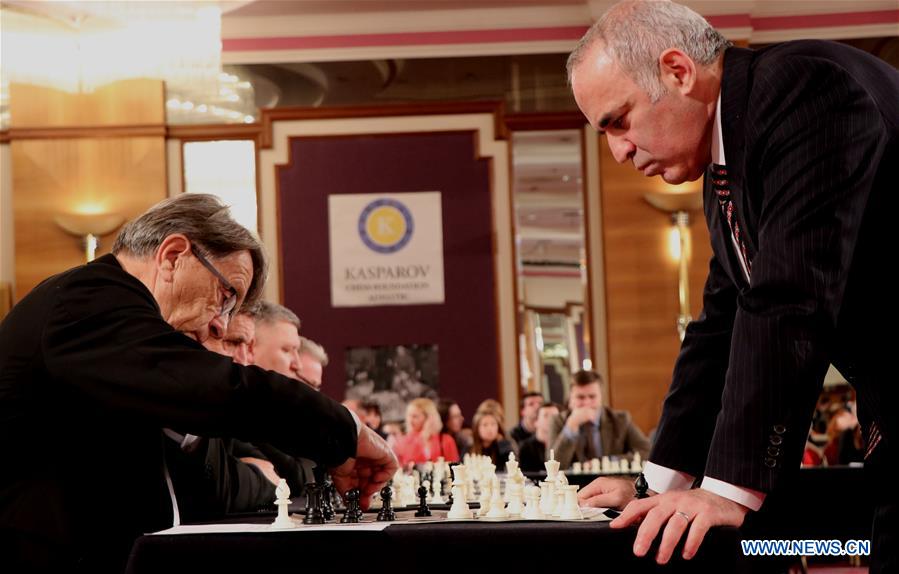 (SP)CROATIA-ZAGREB-CHESS-KASPAROV