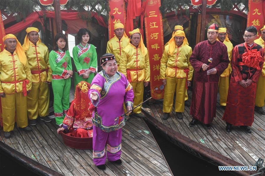 CHINA-ZHEJIANG-JIANDE-TRADITIONAL MARRIAGE (CN)