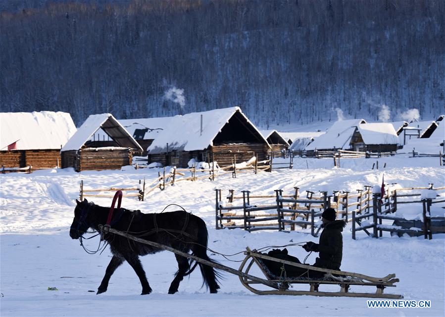 CHINA-XINJIANG-KANAS-WINTER-TOURISM (CN)