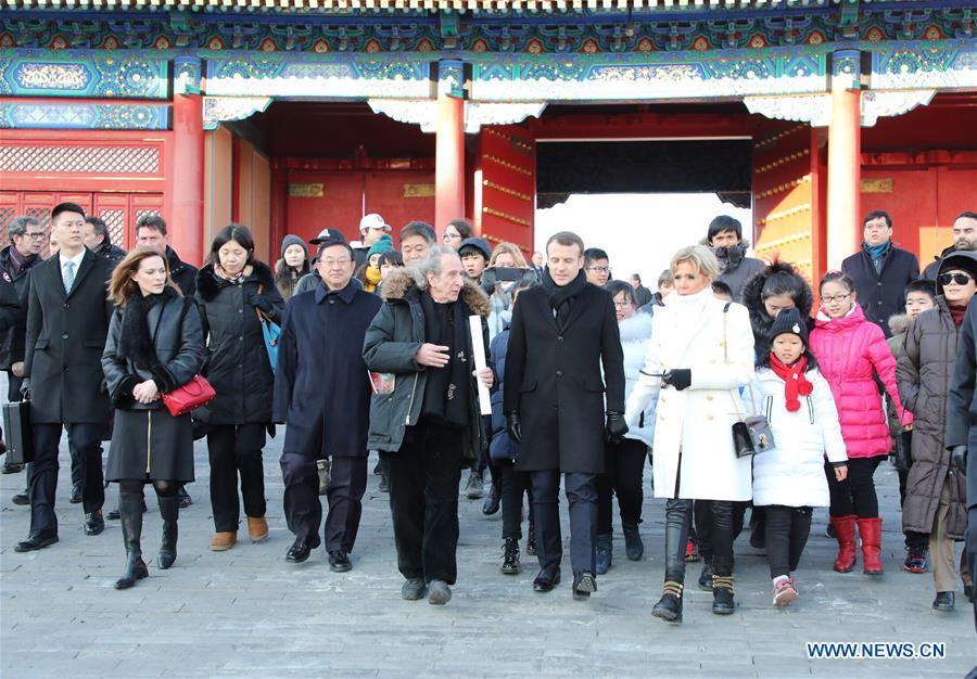 CHINA-BEIJING-FRANCE-MACRON-PALACE MUSEUM-VISIT(CN)