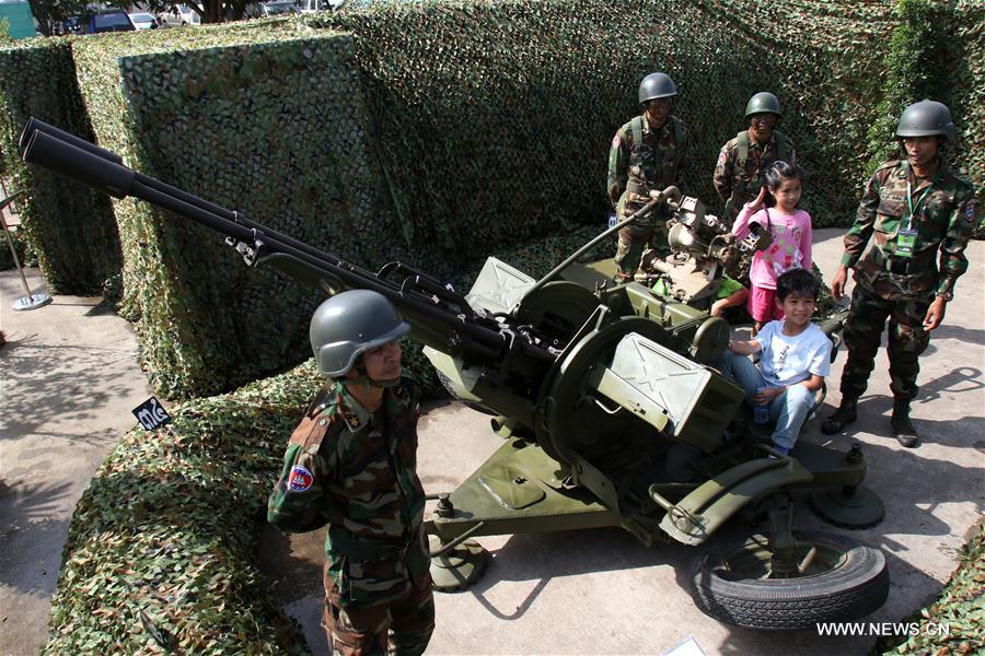 CAMBODIA-PHNOM PENH-MILITARY EQUIPMENT EXHIBITION