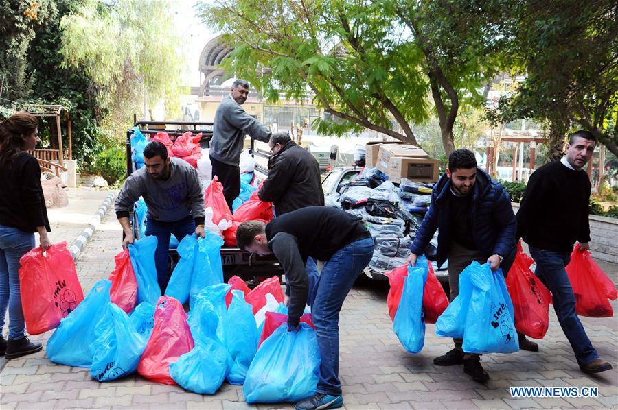 SYRIA-DAMASCUS-MARTYRS-FAMILIES