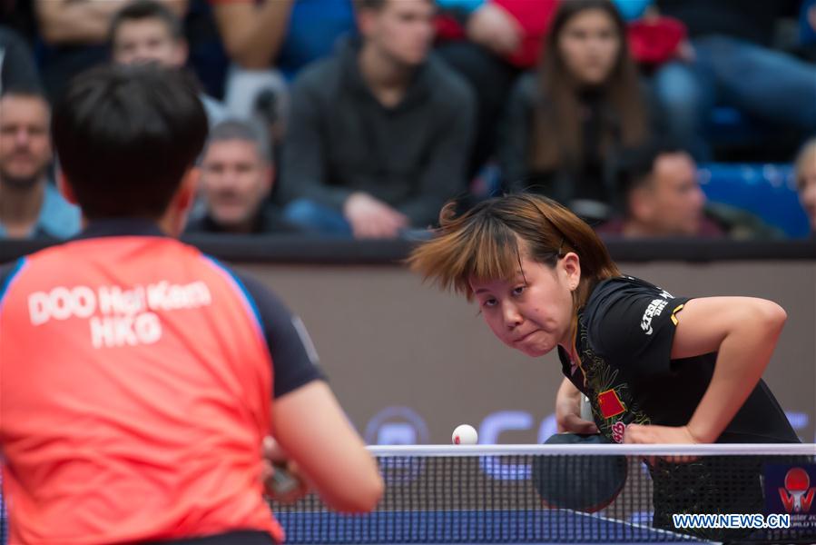 (SP)HUNGARY-BUDAPEST-ITTF WORLD TOUR-HUNGARIAN OPEN-WOMEN'S SINGLES 