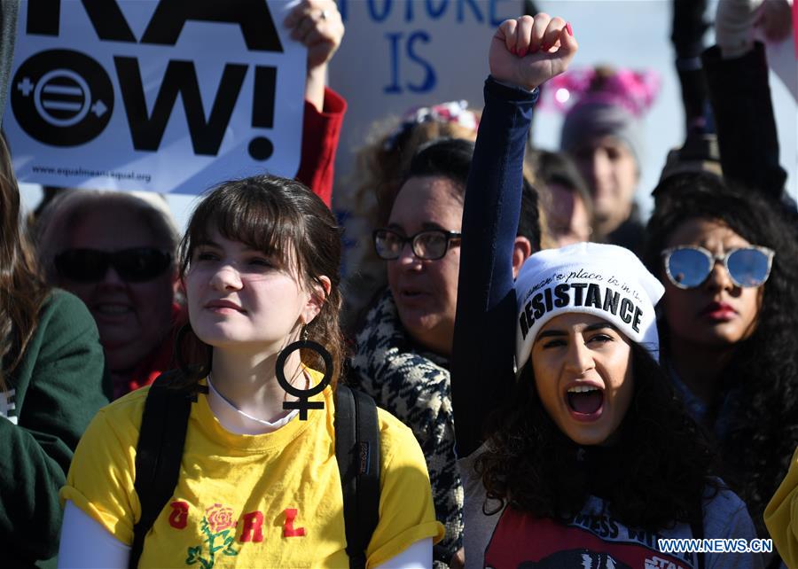 U.S.-WASHINGTON D.C.-WOMEN'S MARCH