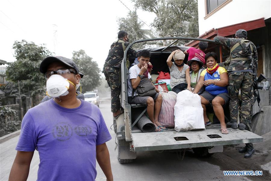 THE PHILIPPINES-ALBAY PROVINCE-MAYON VOLCANO ALERT