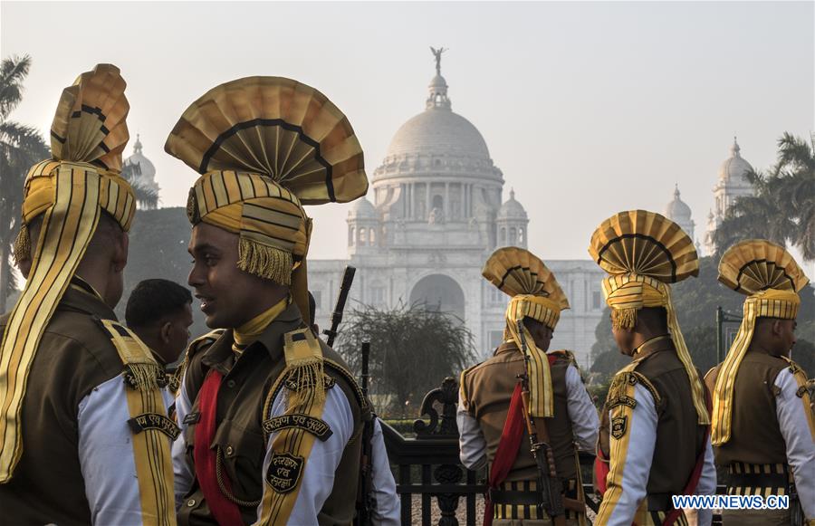 INDIA-KOLKATA-REPUBLIC DAY-REHEARSAL