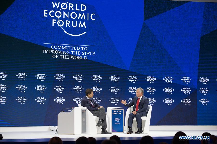 SWITZERLAND-DAVOS-WEF ANNUAL MEETING-JORDAN-KING