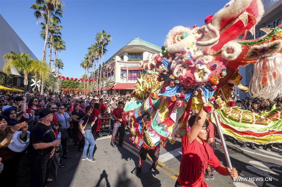 U.S.-LOS ANGELES-CHINESE NEW YEAR-CELEBRATION