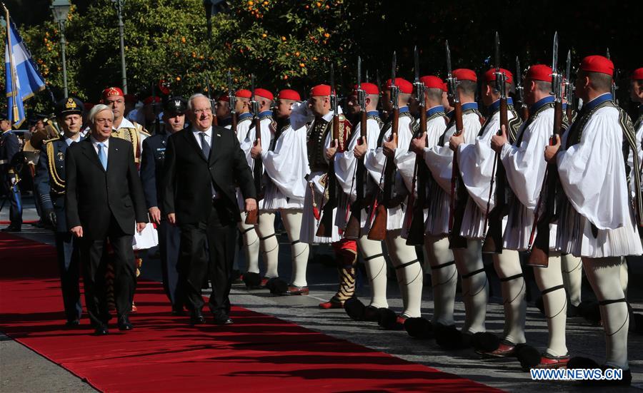 GREECE-ATHENS-ISRAELI PRESIDENT-VISIT