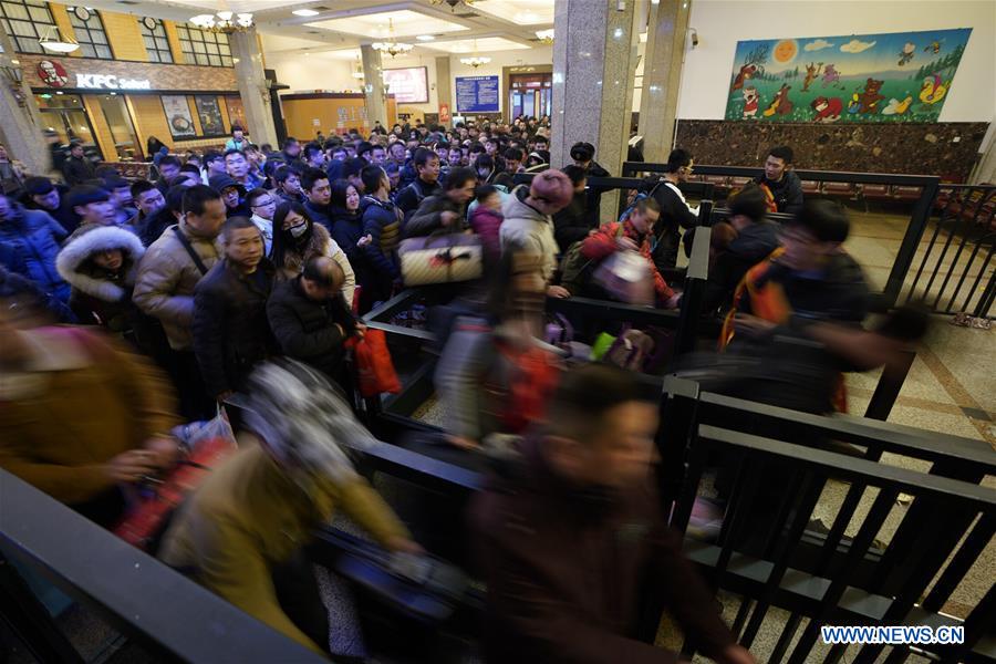 CHINA-SPRING FESTIVAL-TRAVEL RUSH (CN)