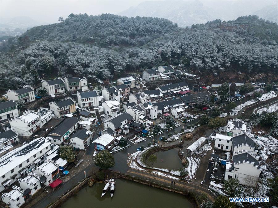 CHINA-ZHEJIANG-JIANDE-VILLAGES-AERIAL VIEW(CN)