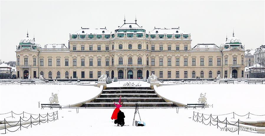 AUSTRIA-VIENNA-SNOW