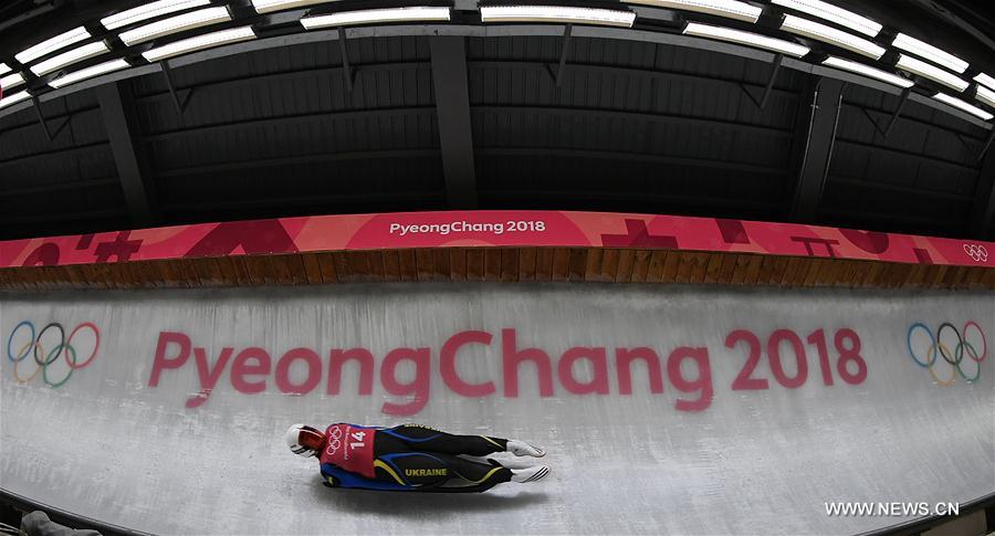 (SP)OLY-SOUTH KOREA-PYEONGCHANG-LUGE-TRAINING