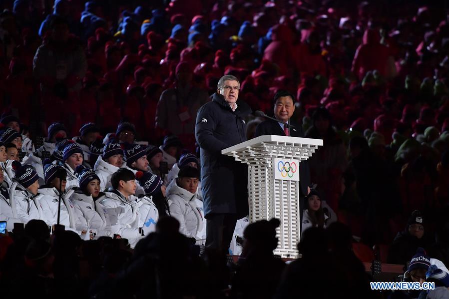 (SP)OLY-SOUTH KOREA-PYEONGCHANG-OPENING CEREMONY