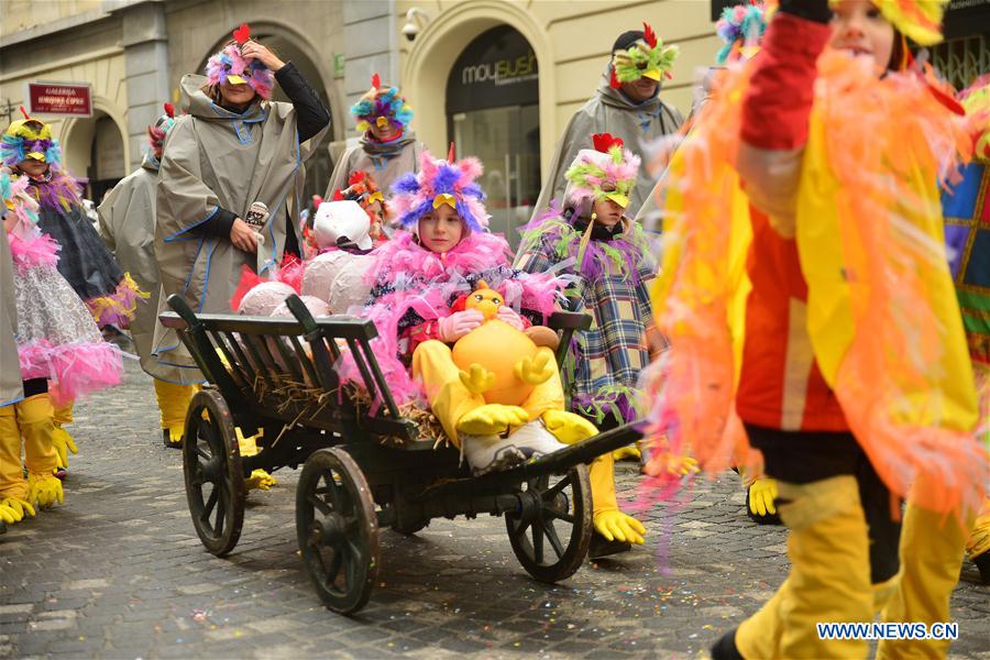 SLOVENIA-LJUBLJANA-DRAGON-CARNIVAL