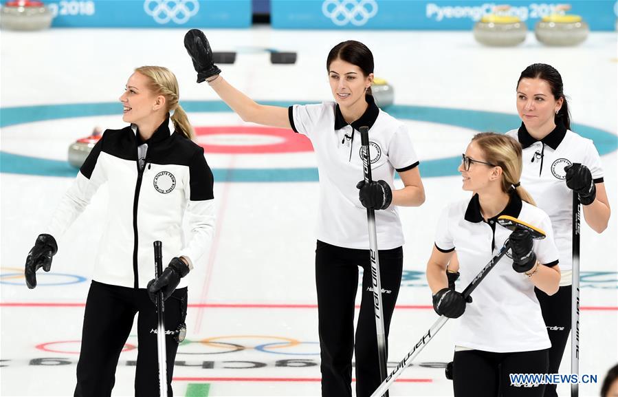 (SP)OLY-SOUTH KOREA-PYEONGCHANG-CURLING-WOMEN-ROUND ROBIN