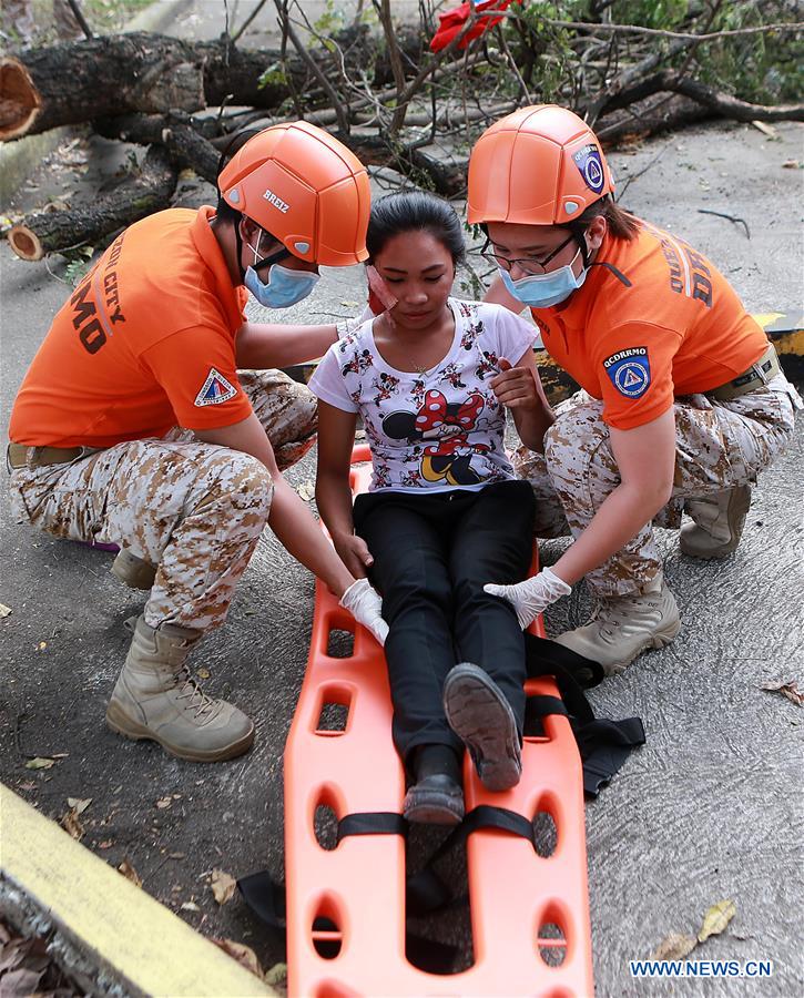 PHILIPPINES-QUEZON CITY-NATIONAL SIMULTANEOUS EARTHQUAKE DRILL