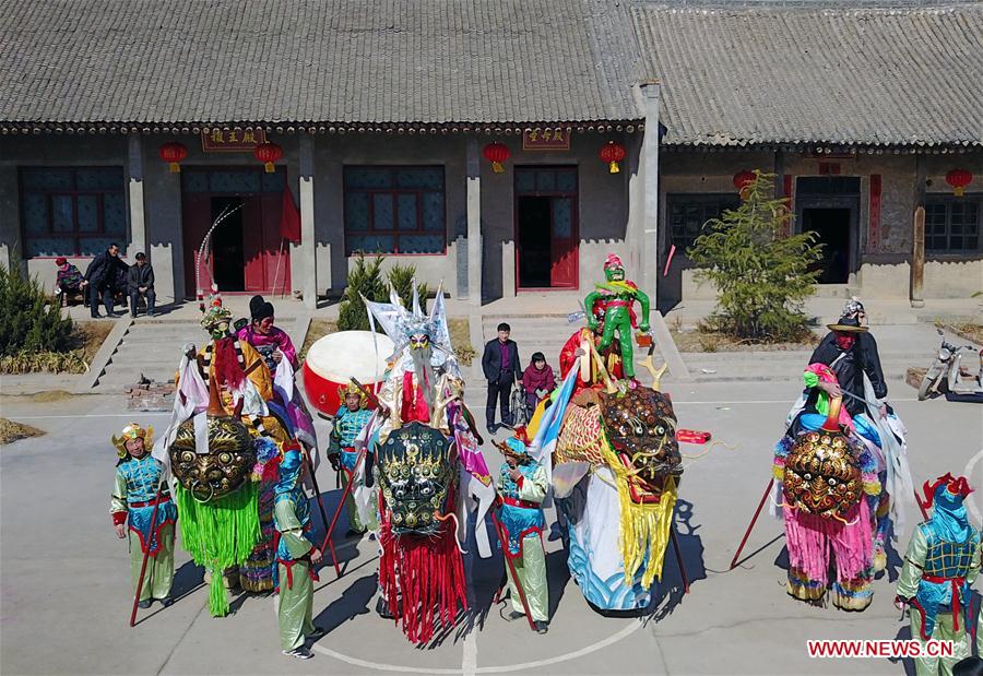 #CHINA-SHANXI-STILTS-PERFORMANCE (CN)