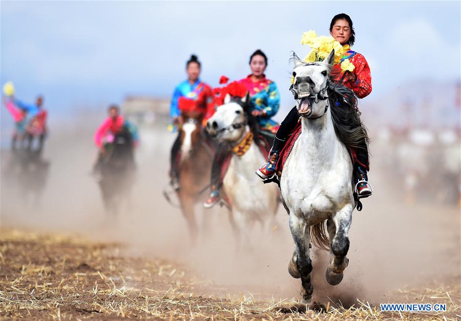 CHINA-TIBET-LHASA-EQUESTRIAN EVENT (CN)