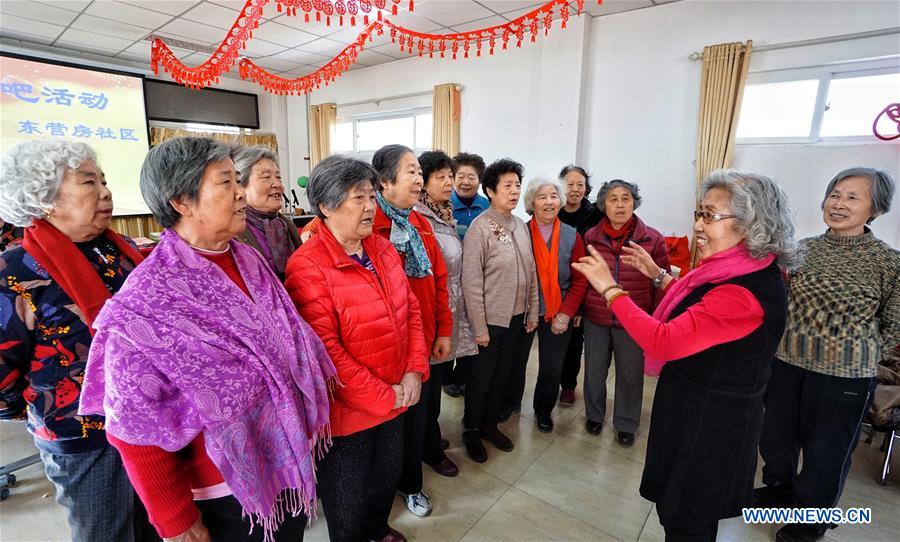 CHINA-BEIJING-WOMEN'S DAY-ELDERLY (CN)