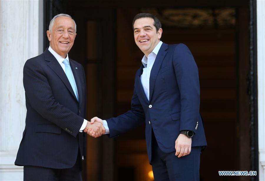 GREECE-ATHENS-PORTUGAL-PRESIDENT-VISIT