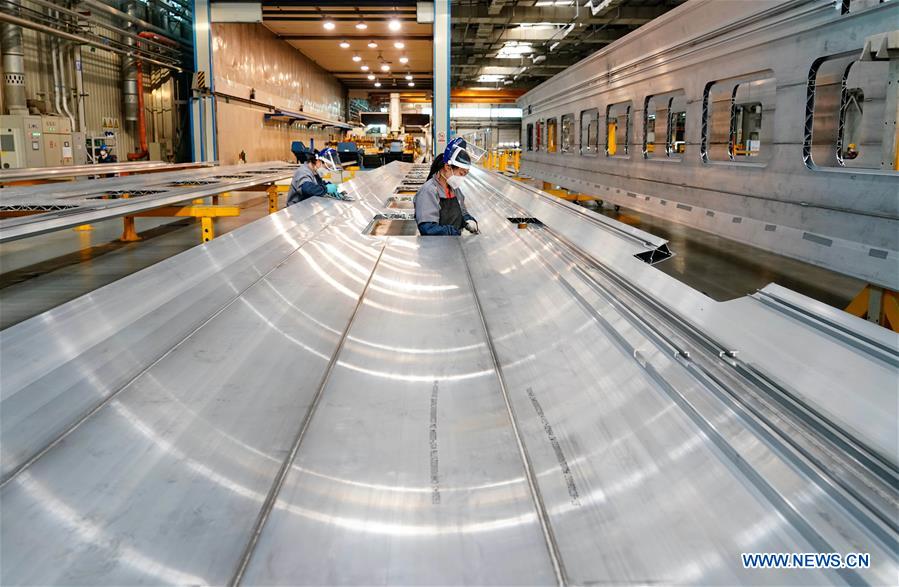 CHINA-HEBEI-BULLET TRAIN-CRRC TANGSHAN (CN)