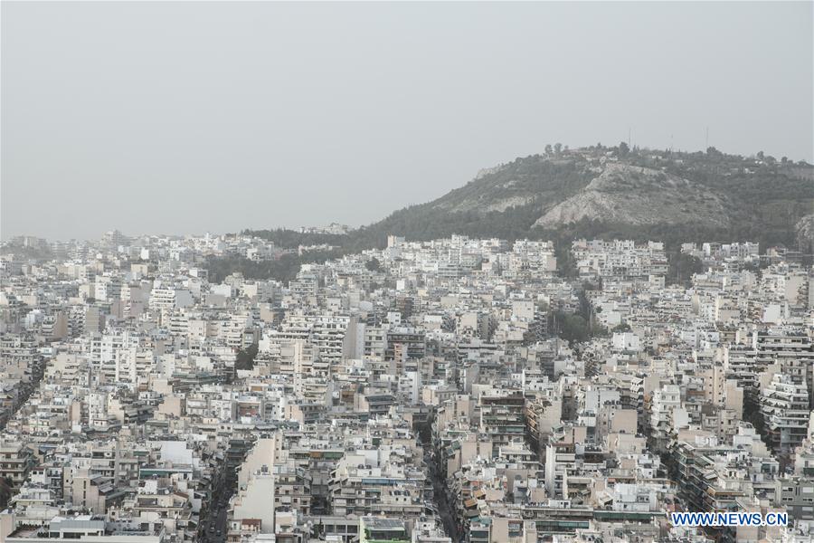 GREECE-ATHENS-DUST STORM