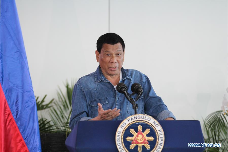 PHILIPPINES-DAVAO CITY-DUTERTE-NEWS CONFERENCE