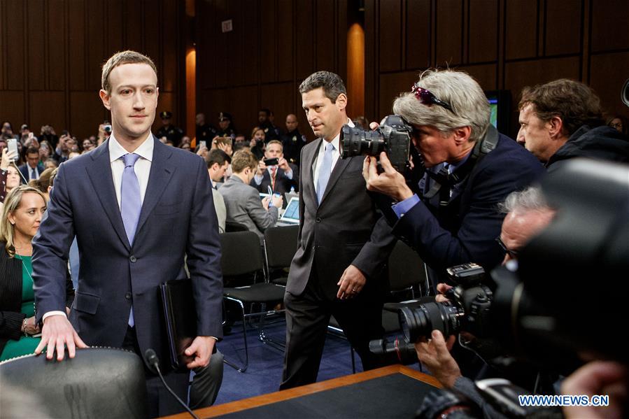 U.S.-WASHINGTON D.C.-FACEBOOK-ZUCKERBERG-HEARING