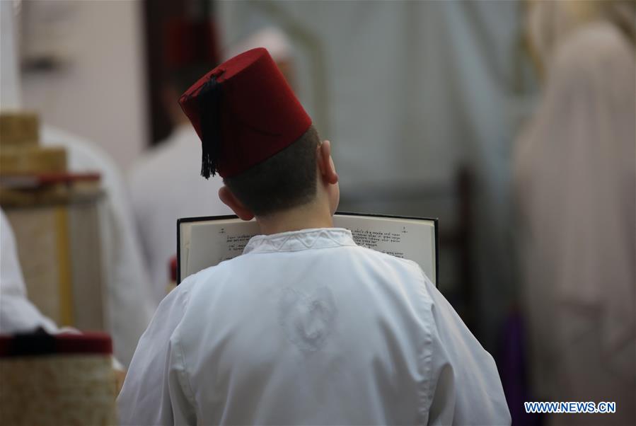 MIDEAST-NABLUS-SAMARITAN-ROSH HASHANAH