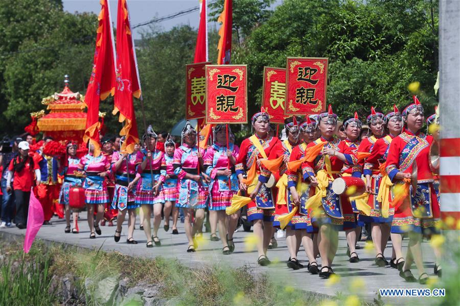 CHINA-ZHEJIANG-HANGZHOU-SANYUESAN FESTIVAL