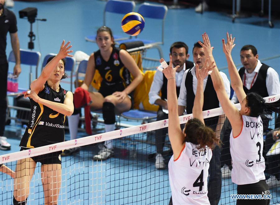 (SP)TURKEY-ISTANBUL-VOLLEYBALL-TURKISH WOMEN LEAGUE-FINALS