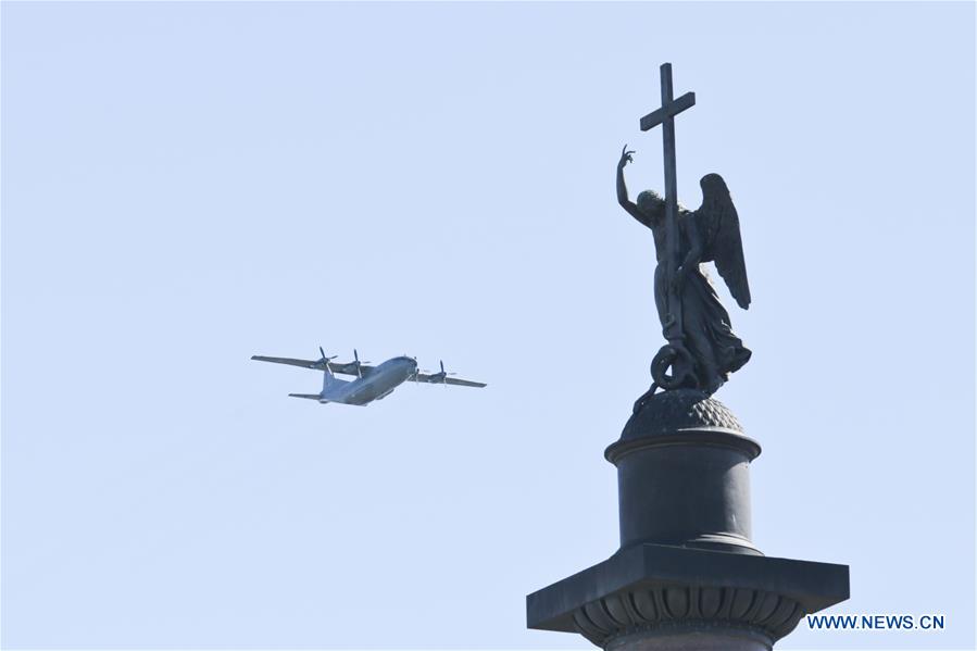 RUSSIA-ST. PETERSBURG-VICTORY DAY-PARADE