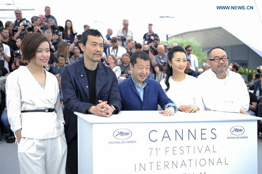 FRANCE-CANNES-FILM FESTIVAL-ASH IS PUREST WHITE-PHOTOCALL