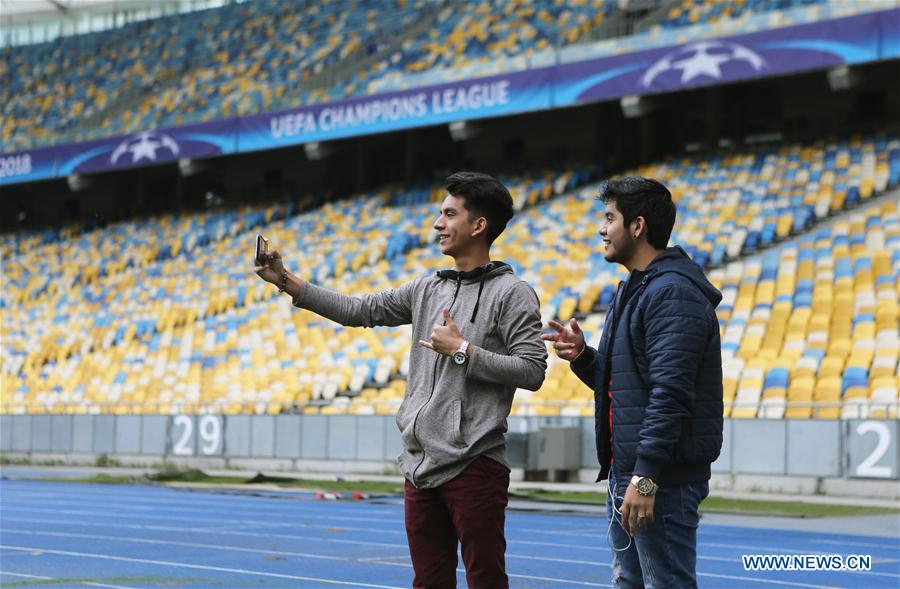 (SP)UKRAINE-KIEV-UEFA-STADIUM-CHAMPIONS LEAGUE FINAL