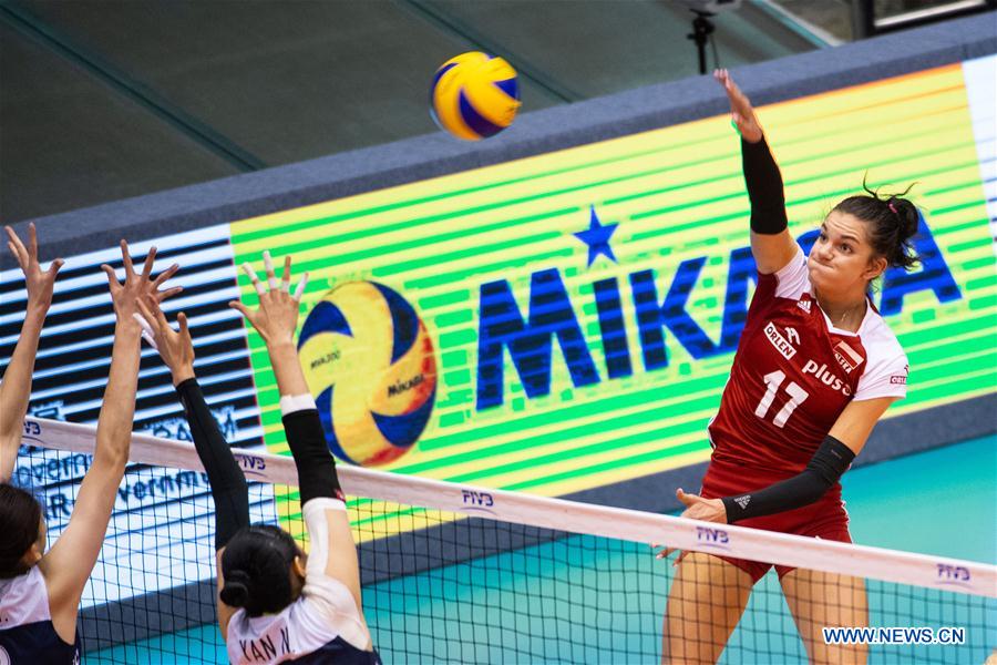 (SP)CHINA-MACAU-VOLLEYBALL-NATIONS LEAGUE-POLAND VS CHINA