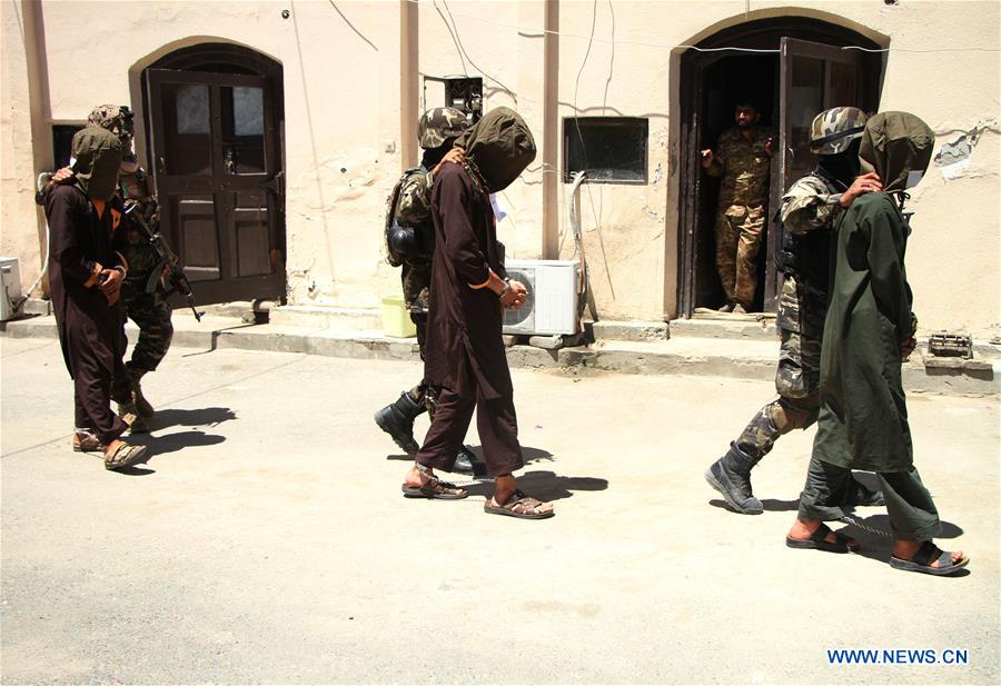 AFGHANISTAN-NANGARHAR-SUSPECTED MILITANTS-ARREST