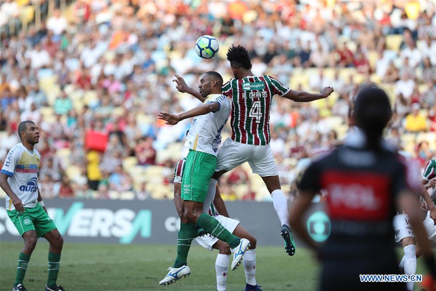 (SP)BRAZIL-RIO DE JANEIRO-SOCCER-SERIE A-FLUMINENSE VS CHAPECOENSE