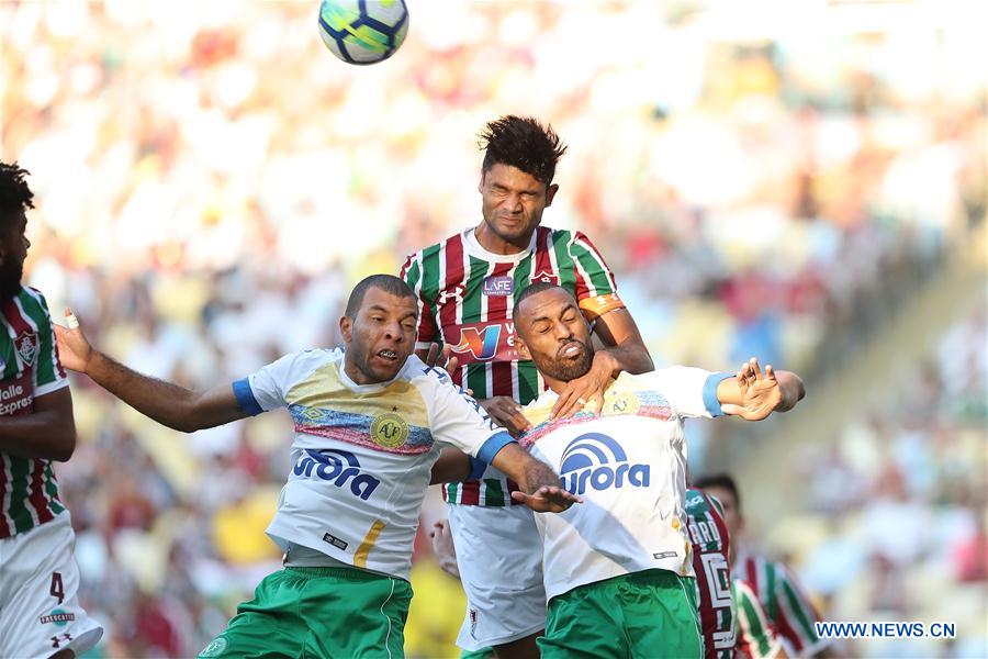 (SP)BRAZIL-RIO DE JANEIRO-SOCCER-SERIE A-FLUMINENSE VS CHAPECOENSE