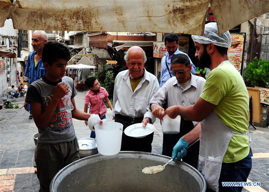 SYRIA-DAMASCUS-CHARITY-KITCHEN