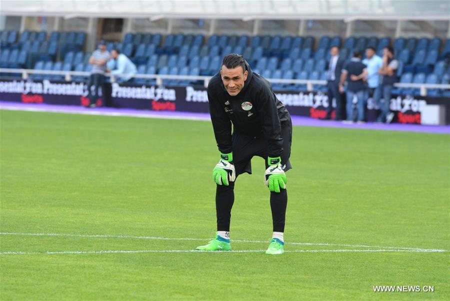 (SP)ITALY-BERGAMO-SOCCER-EGYPT-TRAINING