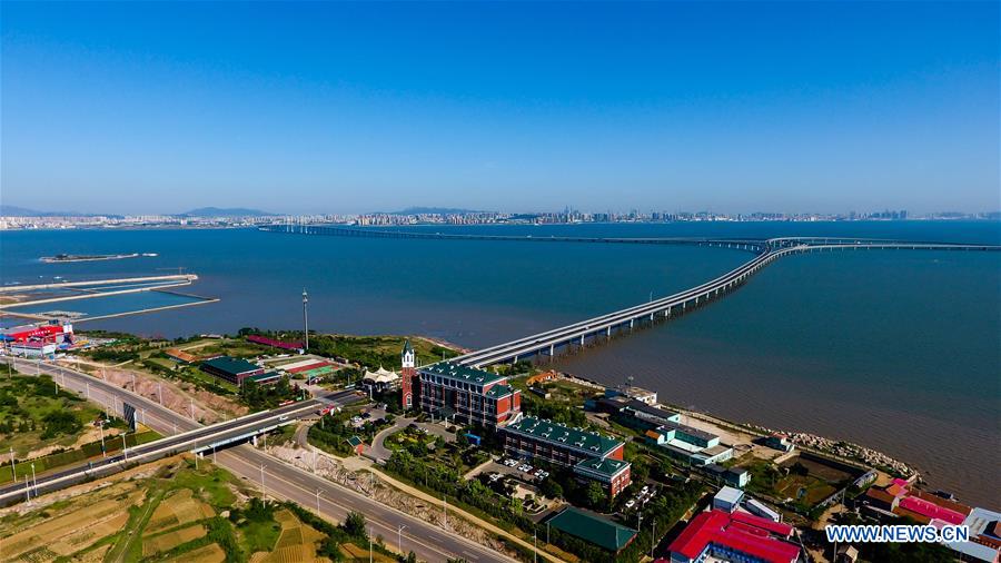 CHINA-SHANDONG-QINGDAO JIAOZHOU BAY BRIDGE (CN)