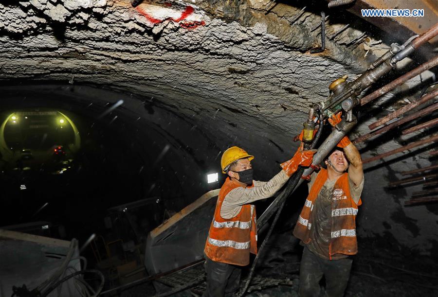 CHINA-HEBEI-DATONG-ZHANGJIAKOU HIGH-SPEED RAILWAY-CONSTRUCTION (CN)