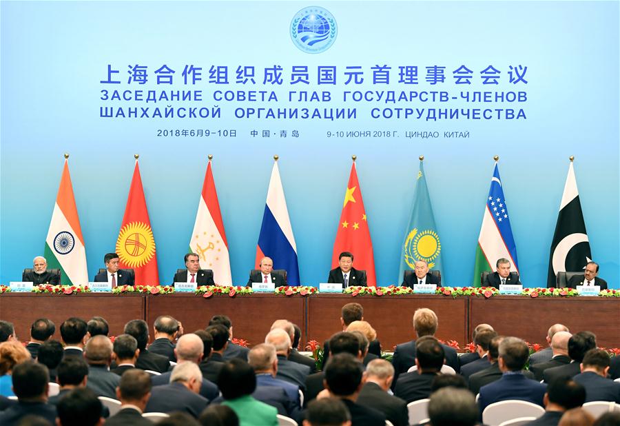 (SCO SUMMIT) CHINA-QINGDAO-XI JINPING-SCO-JOINT PRESS CONFERENCE (CN)