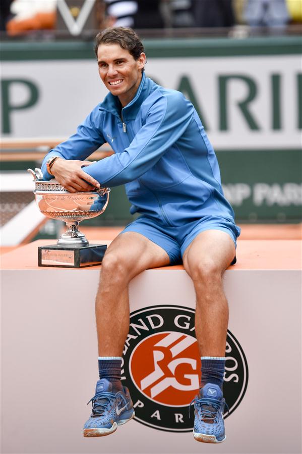 (SP)FRANCE-PARIS-TENNIS-FRENCH OPEN-DAY 15-MEN'S SINGLES FINAL-AWARDING CEREMONY