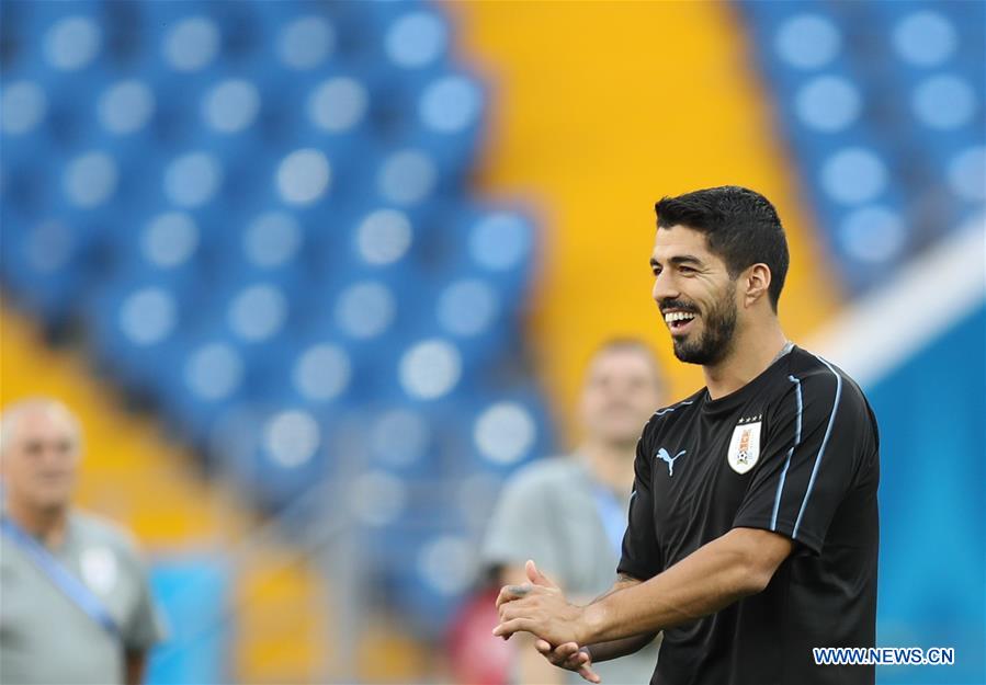 (SP)RUSSIA-ROSTOV-ON-DON-2018 WORLD CUP-URUGUAY-TRAINING