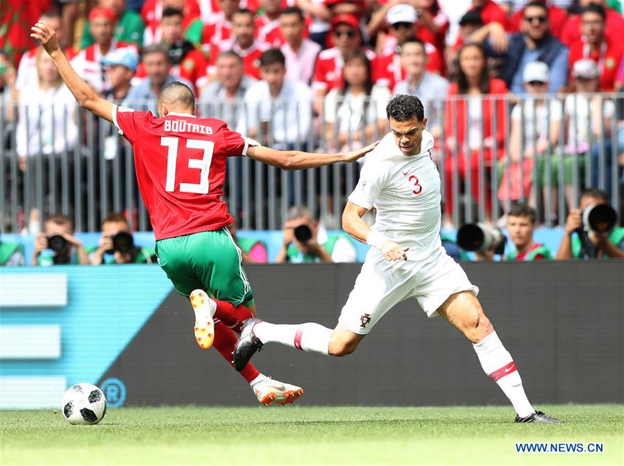 (SP)RUSSIA-MOSCOW-2018 WORLD CUP-GROUP B-PORTUGAL VS MOROCCO