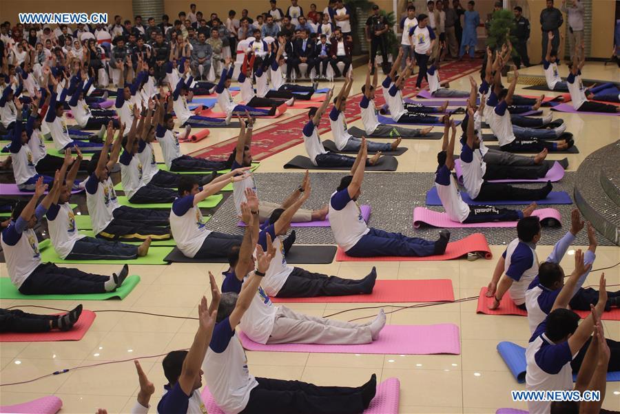 AFGHANISTAN-BALKH-INTERNATIONAL YOGA DAY